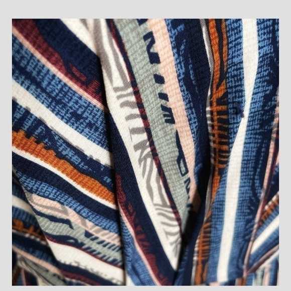 BCBGeneration Maxine Sheath Slip Dress Pockets Surplice Bodice Straps Stripe - Picture 10 of 13